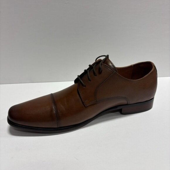 Florsheim Men’s Scottsdale Cap Toe Dress Shoes Tan, Size 12 EE main image 4